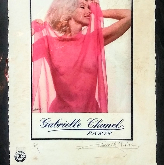 Marilyn Monroe CHANEL AP. Print By Fairchild Paris - Picture 11 of 12